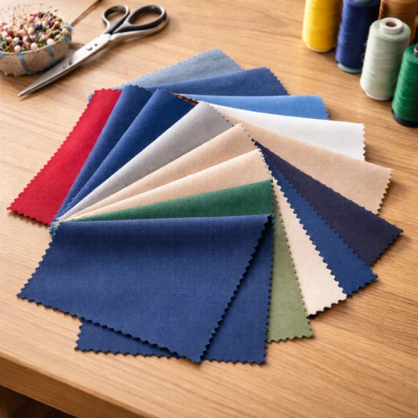 Pilihan contoh bahan kain untuk seragam custom di Tangerang Selatan